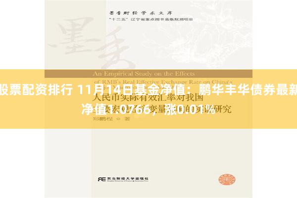 股票配资排行 11月14日基金净值：鹏华丰华债券最新净值1.0766，涨0.01%