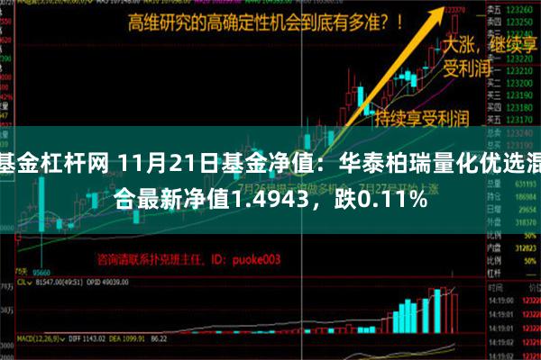 基金杠杆网 11月21日基金净值：华泰柏瑞量化优选混合最新净值1.4943，跌0.11%